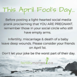 parenting moncton fertility infertility kids activities