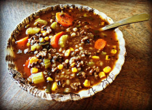 Minestrone Soup recipe fall family meal ideas freezer friendly one pot