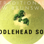 traditional new brunswick fiddlehead soup