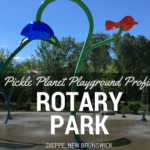 ROTARY PARK best playground park moncton riverview Dieppe PICKLE PLANET