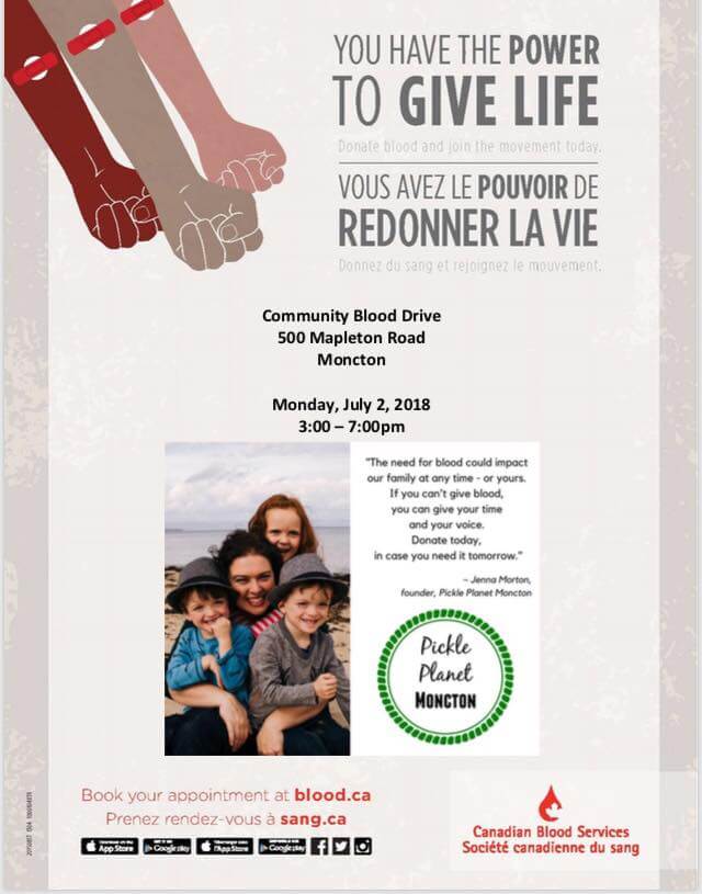 pickle planet blood clinic donation