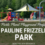 PAULINE FRIZZELL PARK moncton riverview dieppe best playground pickle planet SPLASH PAD