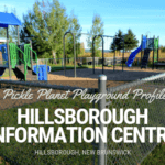 Hillsborough playground PICKLE PLANET MONCTON fenced in fundy park