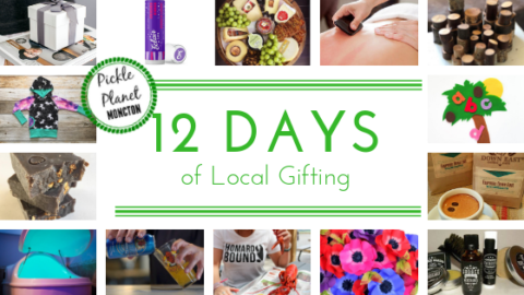 local gift guide pickle planet 12 days christmas countdown shop local support new brunswick moncton dieppe riverview