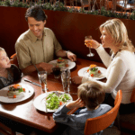 family eating at restaurant liquor laws moncton new brunswick adults kids groups
