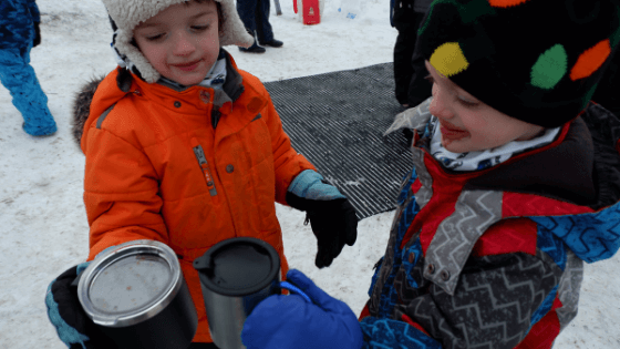 riverview winter carnival enjoying hot chocolate cheers moncton explore events fun february