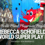 Rebecca Schofield All World Super Play Park accessible inclusive moncton riverview new brunswick dieppe best playgrounds pickle planet