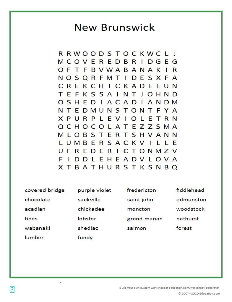 new brunswick word search pickle planet download printable worksheet