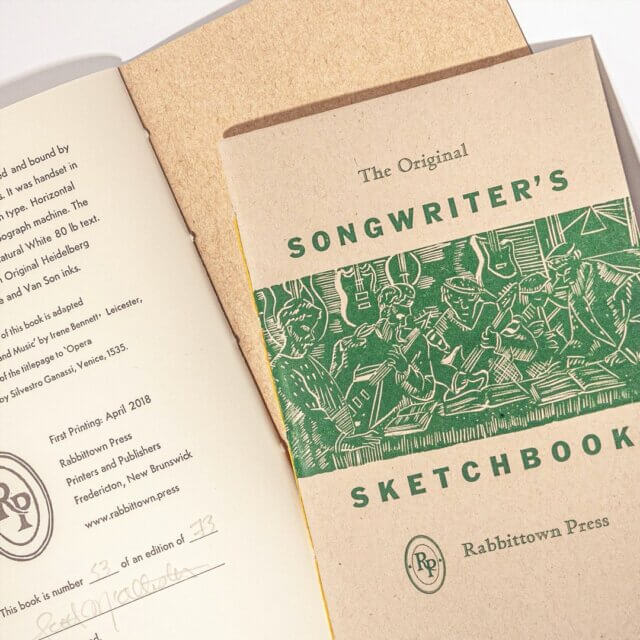new brunswick made gifts for kids pickle planet songwriters sketch book