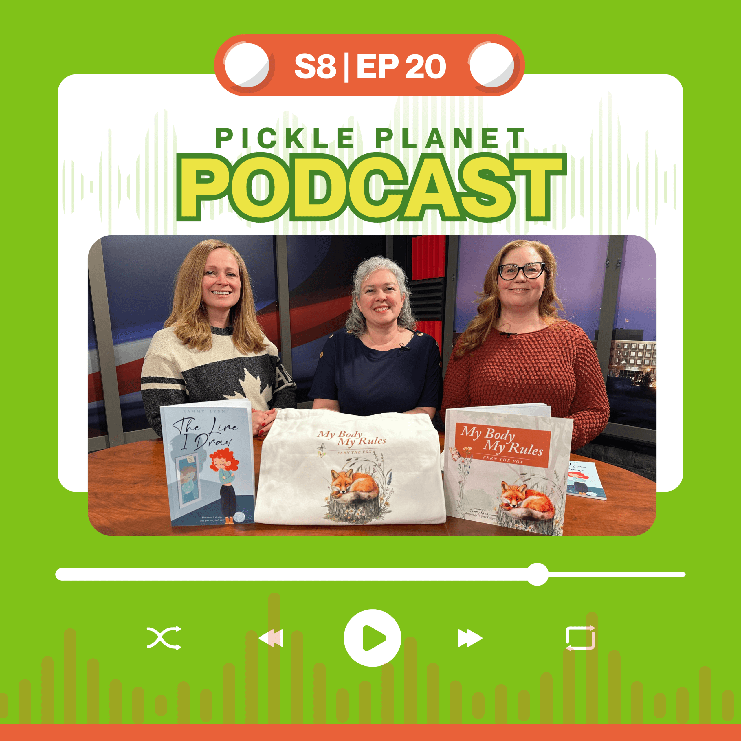 Tammy Rampersaud publishes children’s books tackling body autonomy, boundaries, healing, and more | Pickle Planet Podcast S8E20 episode artwork